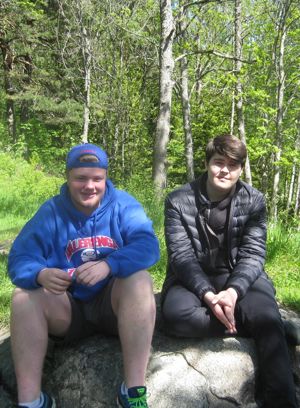 To elever i skogen