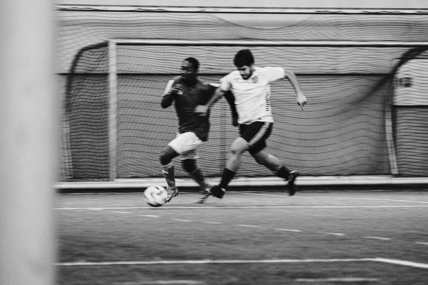 et par menn som spiller fotball