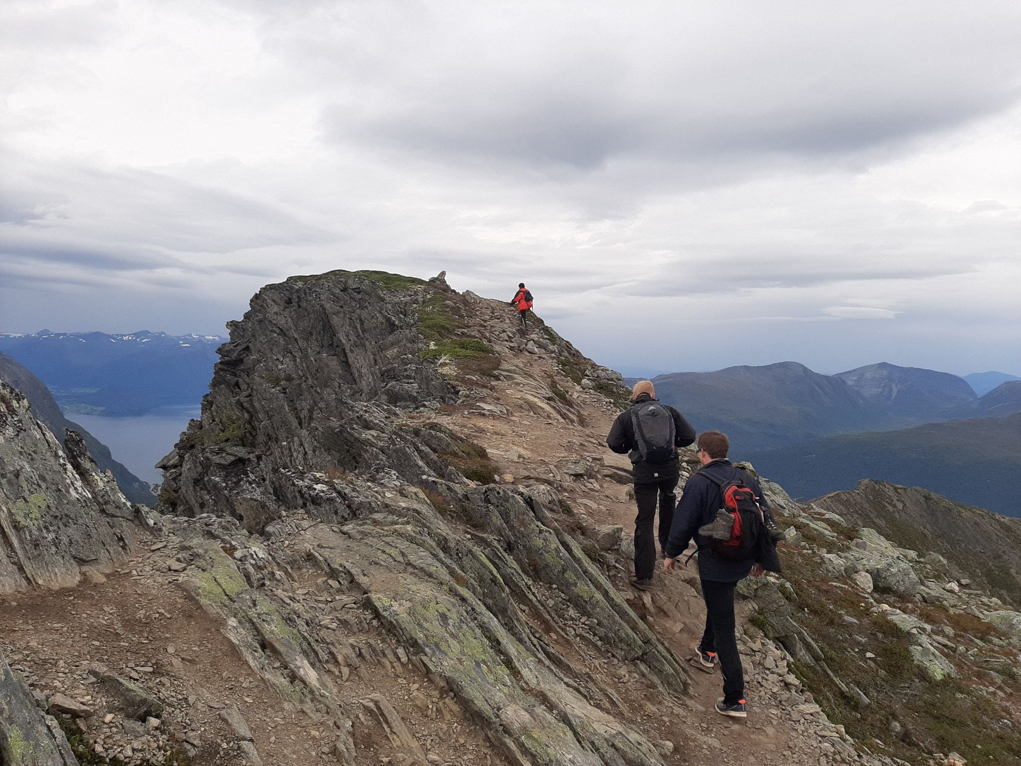 Elever på tur i Romsdalen