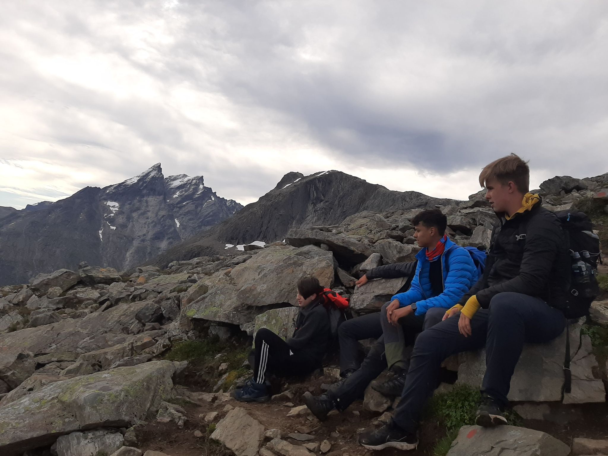 Foto: Lin C. Andersen Elever på tur i Romsdalen