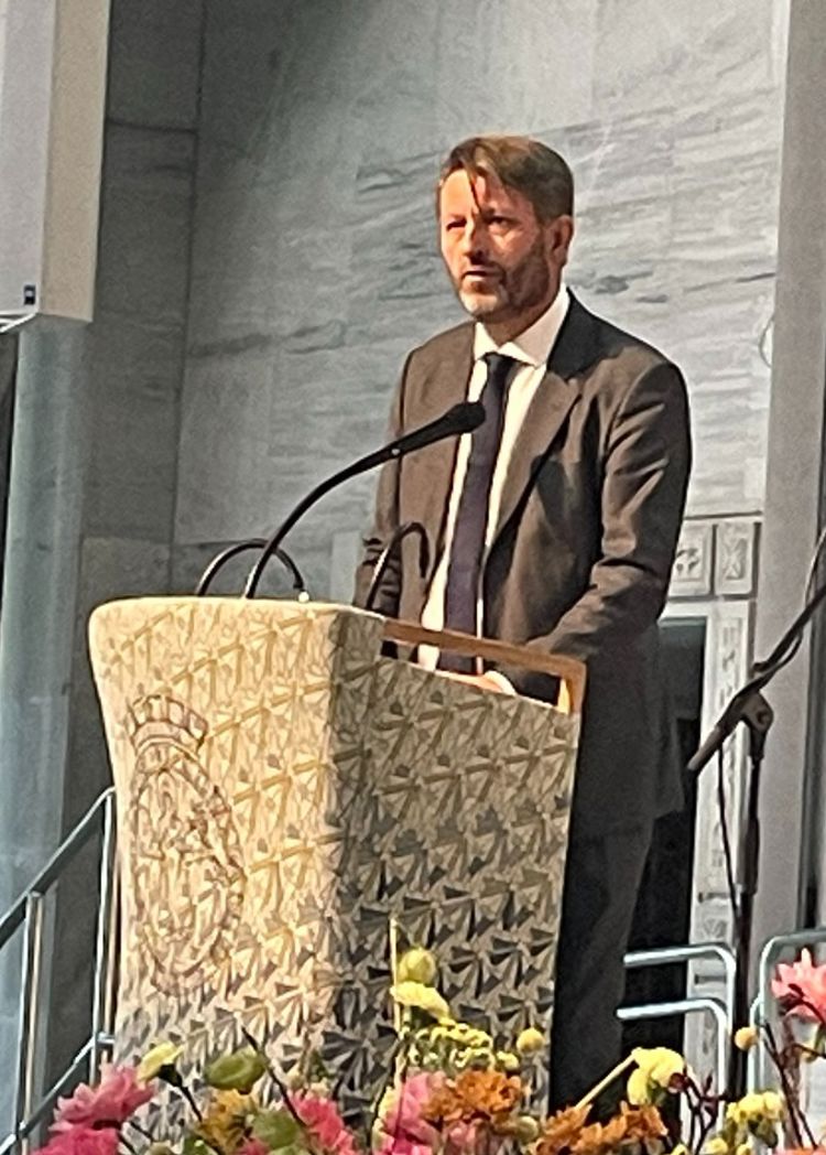 Hovedtaler Eirik Lae Solberg