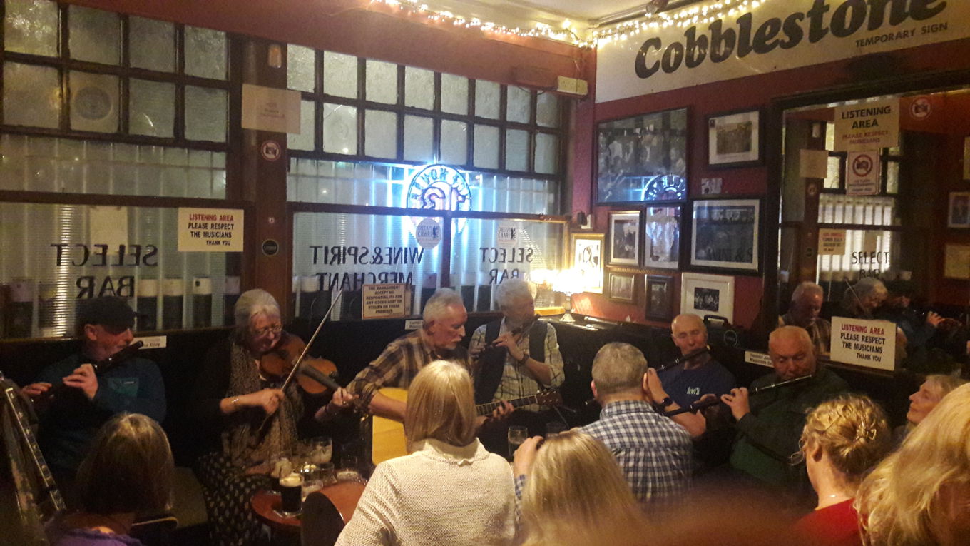 Musikk ved Cobblestone