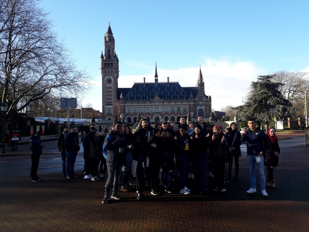 Elever på tur i Amsterdam